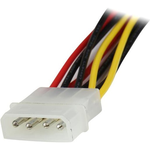 StarTech.com Câble adaptateur d'alimentation interne LP4 (4 broches) - Mâle vers 2x SATA femelle - 30 cm