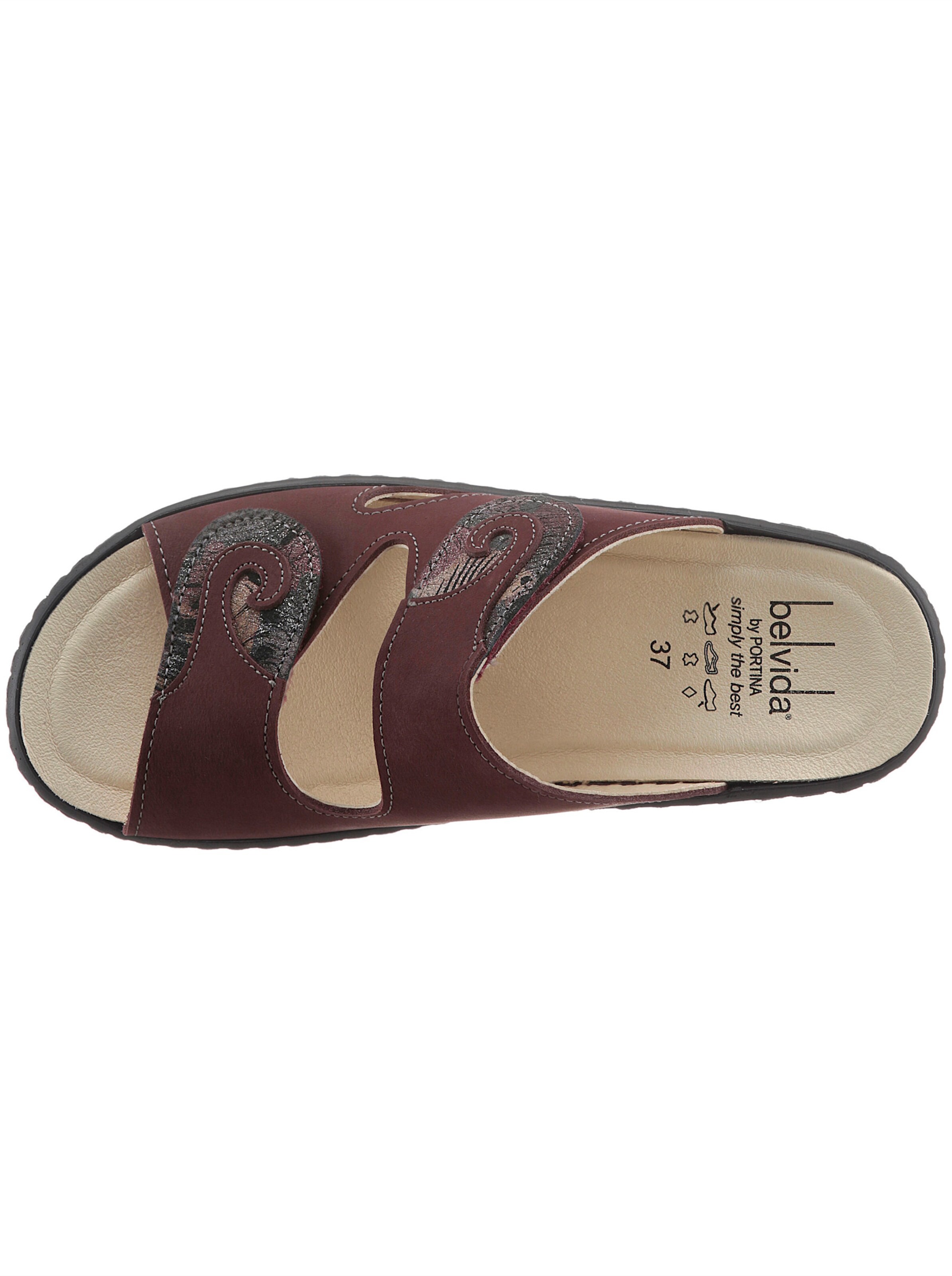 Belvida Pantolette in bordeaux