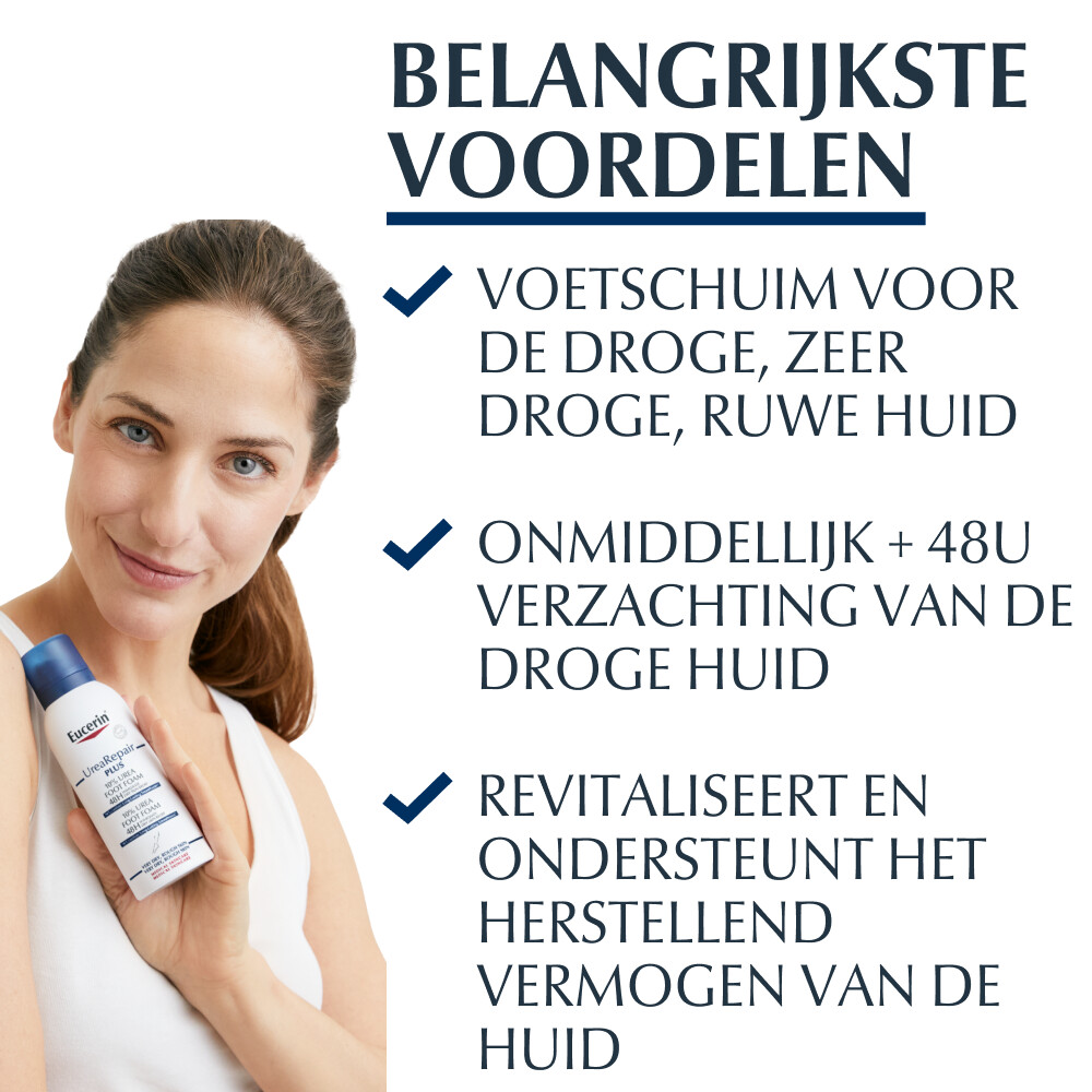 Eucerin UreaRepair PLUS Voetschuim 10% Urea150 ml