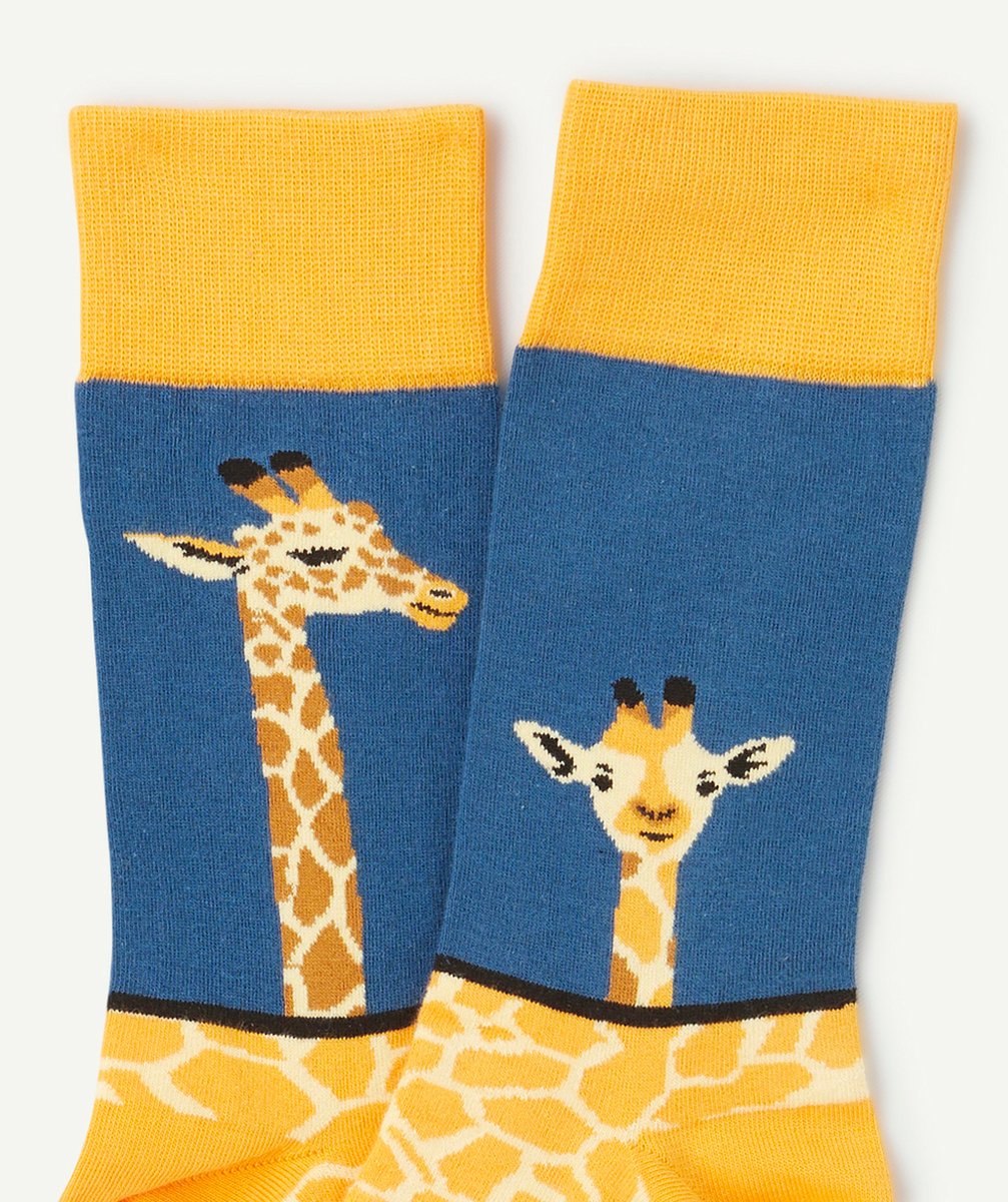 JIMMY LIONPAIRE DE CHAUSSETTES ADO GIRAFE