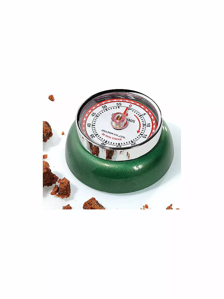 ZASSENHAUS Küchentimer SPEED 7cm Racing Green grün
