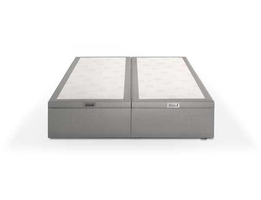 TEMPUR - Sommier 160 x 200 Premium 160x200cm tissé gris D51