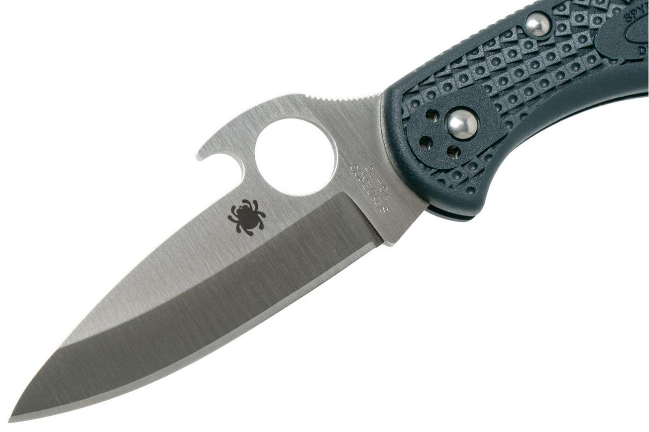 Spyderco Delica 4 C11PGYW Emerson Wave Opener zakmes