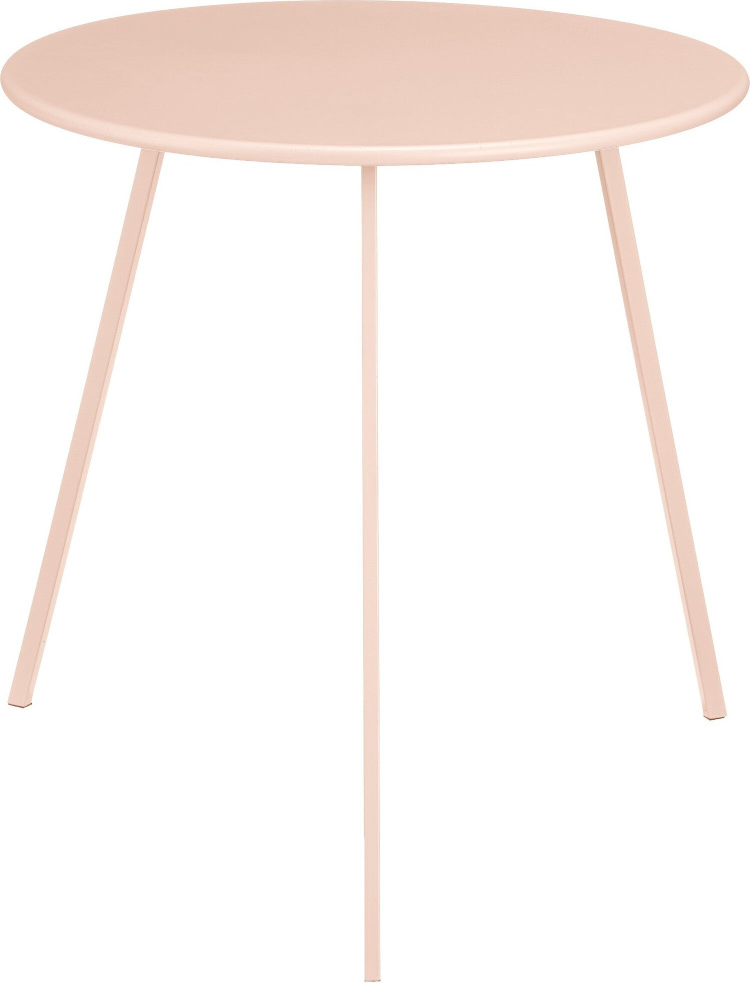 Mica Decorations bijzettafel Seatle oranje D 50 H 50 cm