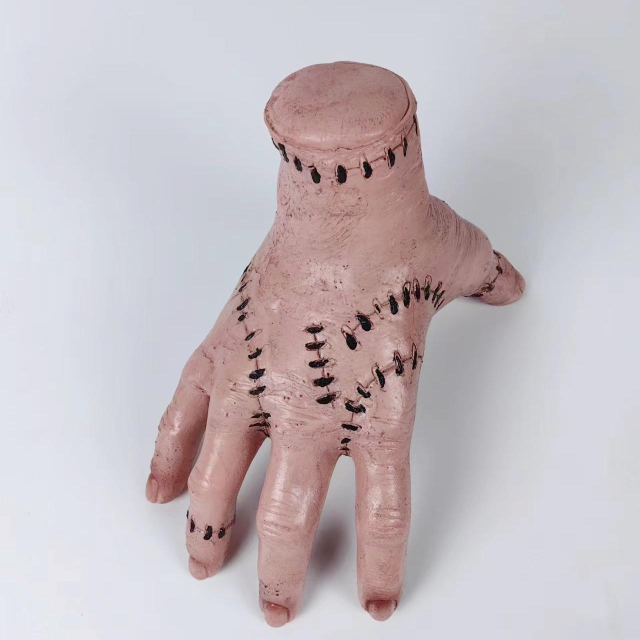 Grusel Kunst Hand Fasnachts Kostüm Zubehör Motto Party Accessoire Halloween Foto Requisite - Eiskaltes Händchen