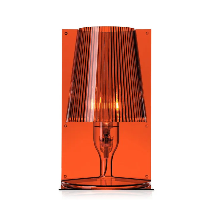 Kartell - Take Tischleuchte, bernstein