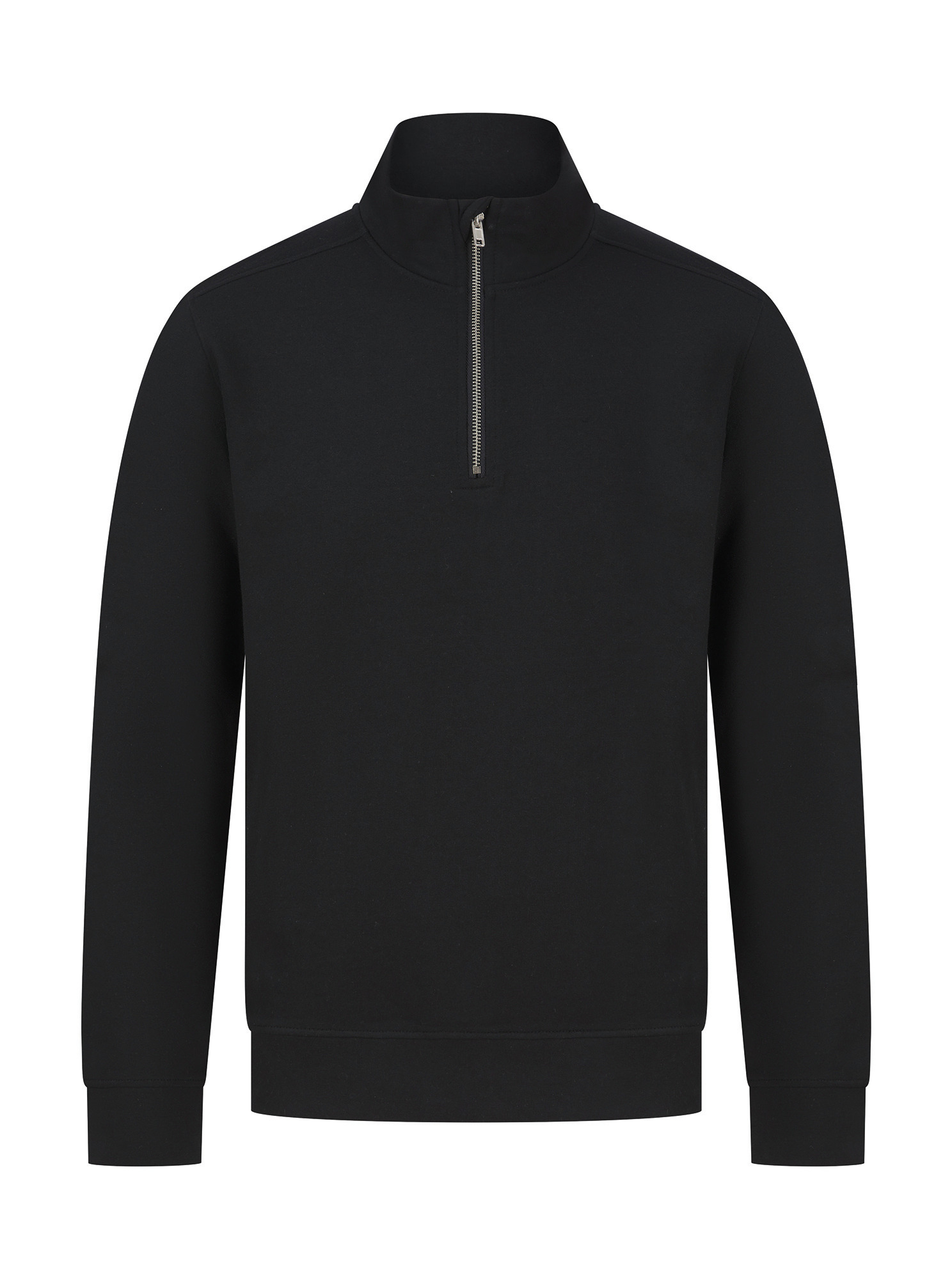 Henbury H842 - Sweat-shirt col zippé unisexe