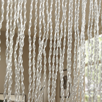 Livn deurgordijn Twinkle wit 100x230 cm