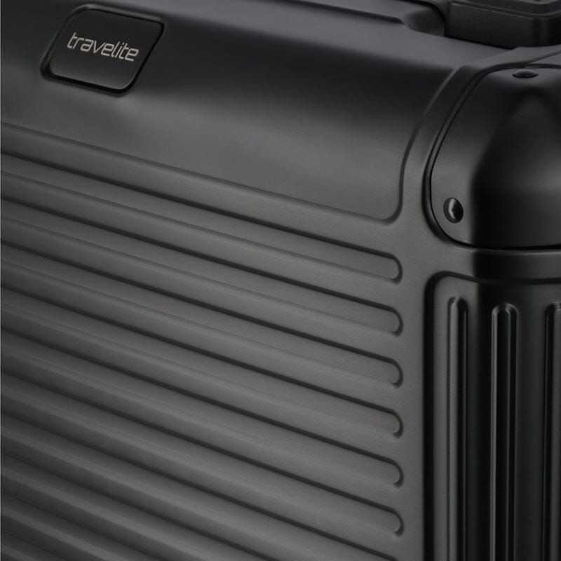 Travelite Next 4W Business Trolley Aluminium Black