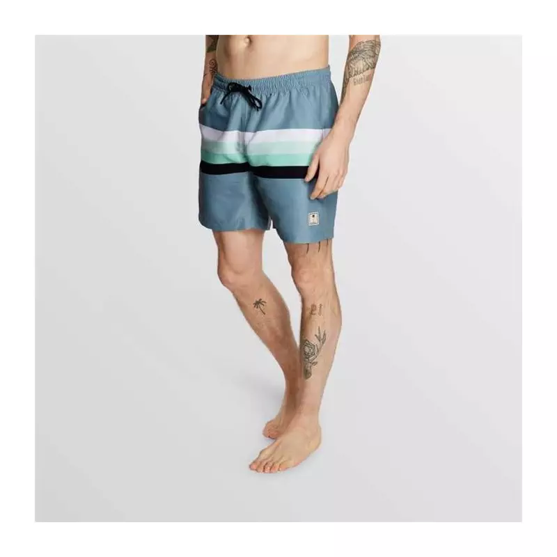 Boardshort MYSTIC Stripe Swim Grey Blue