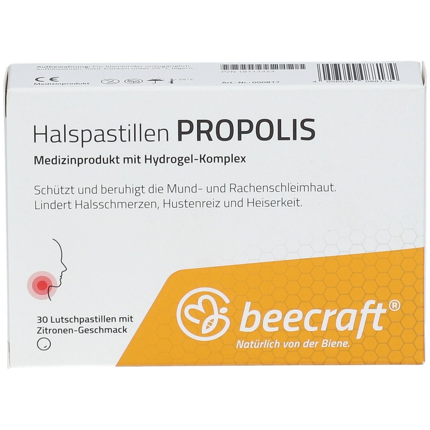 beecraft® Halspastillen PROPOLIS