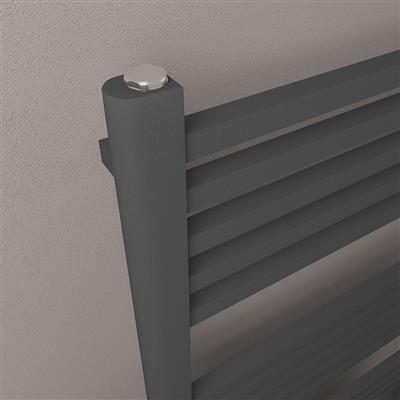 Eastbrook Rion handdoekradiator 50x80cm 419W antraciet