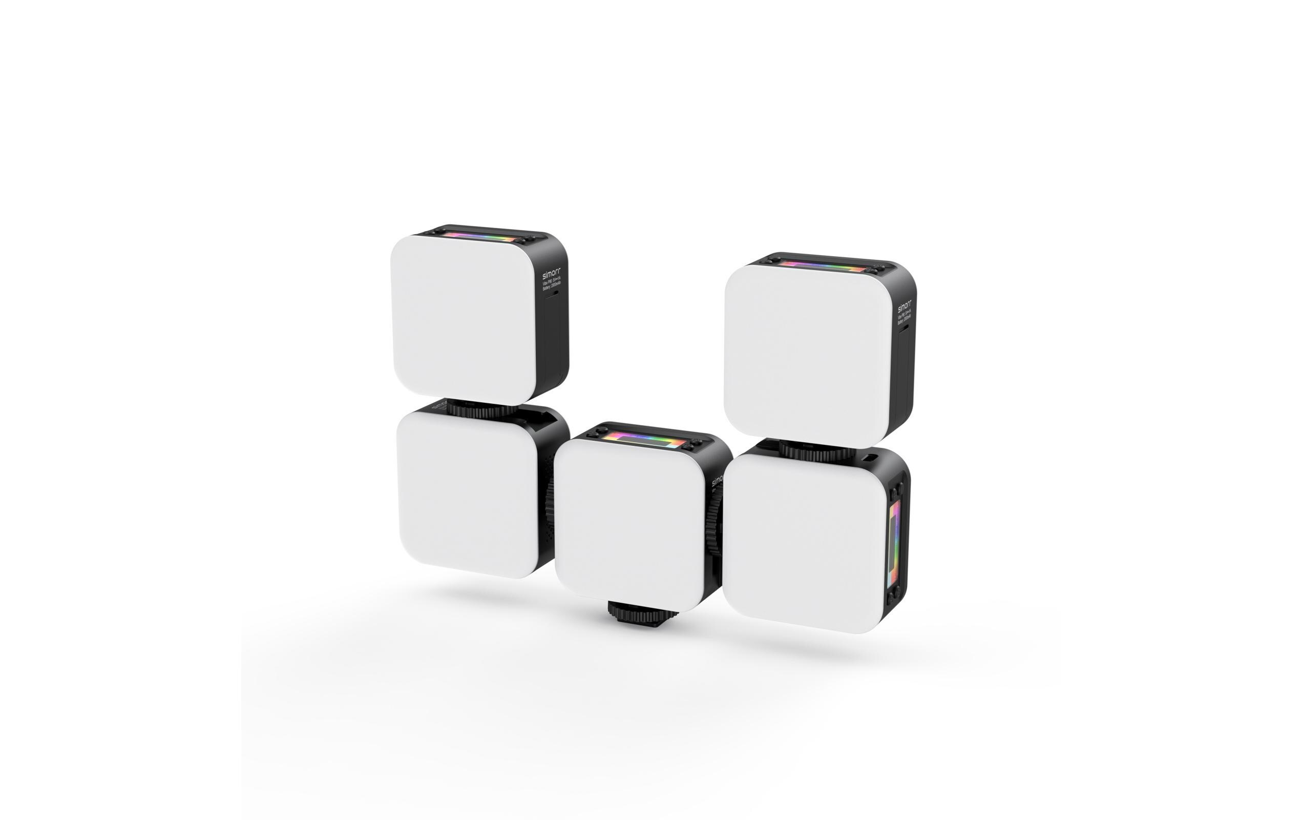 Videoleuchte P80RGB und CCT LED Videoleuchte