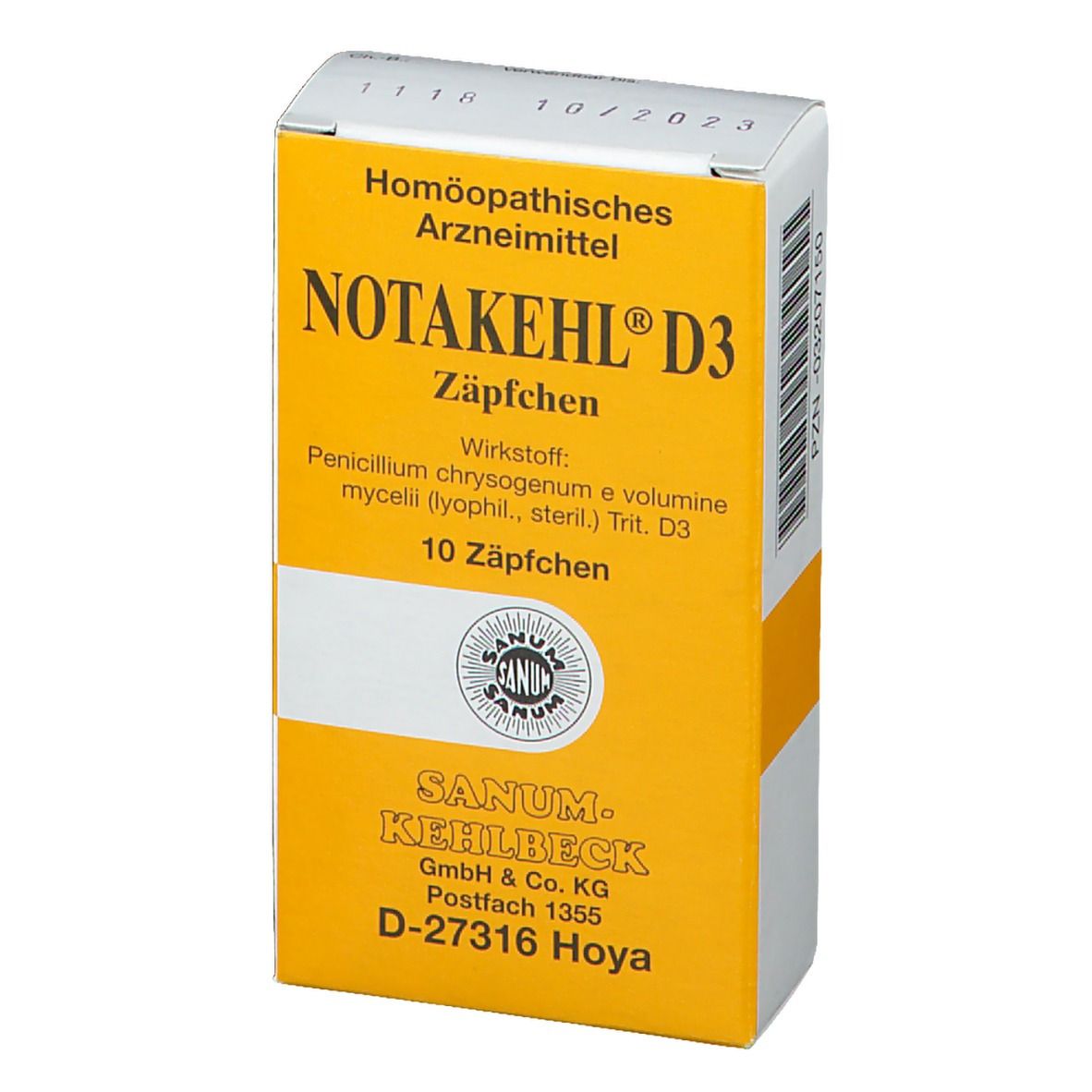 Notakehl® D3 Suppositiorien
