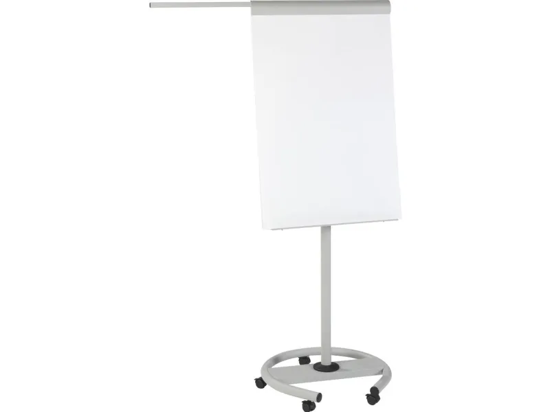 Rocada Flipchart 617 (B x H) 1900 mm x 640 mm Hvid, Grå kan viskes ren, kan skrives på, højden kan indstilles, Inkl. holder, magnetisk R617102