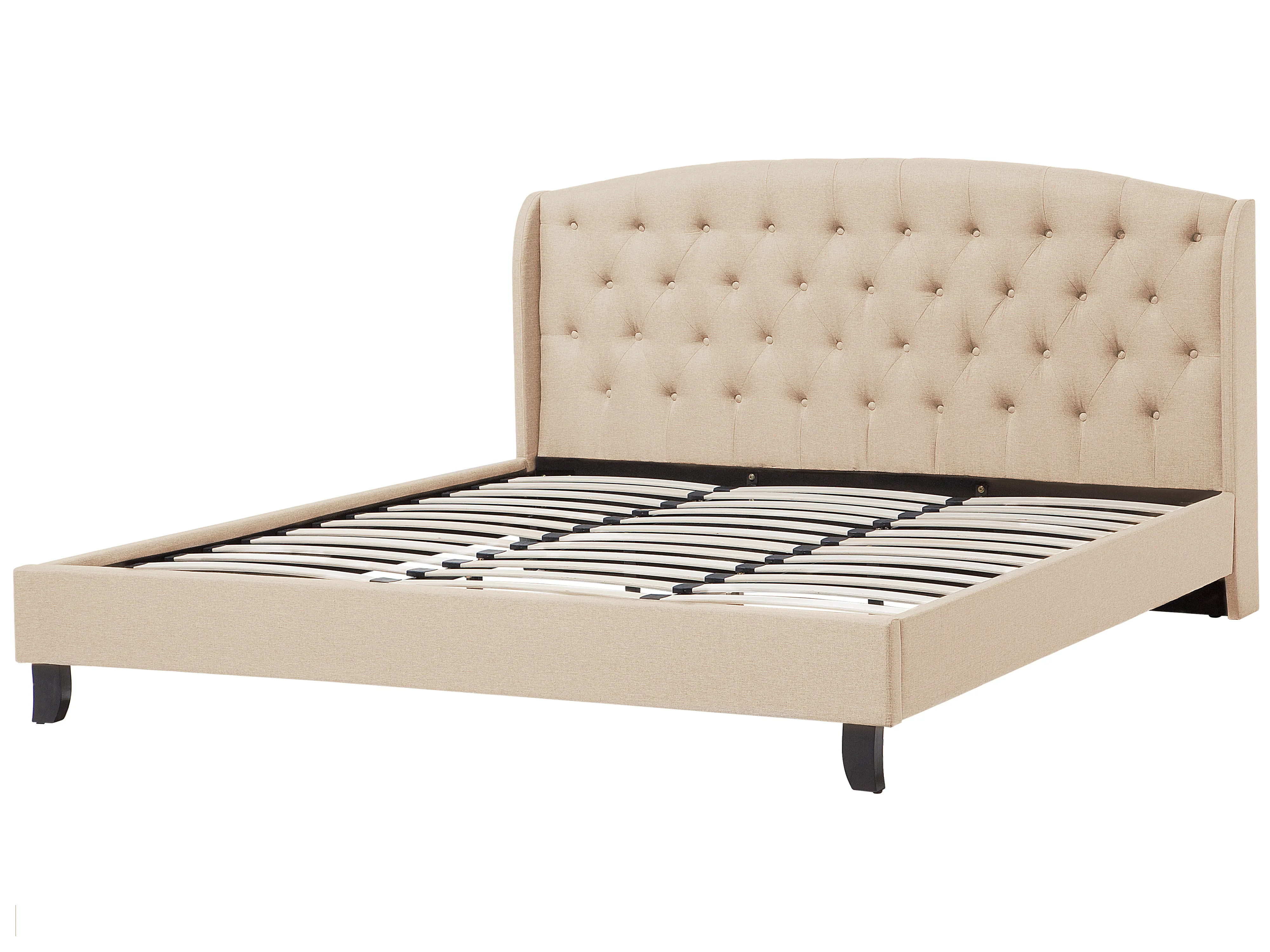 Bed Stof BORDEAUX 180 x 200 cm Beige