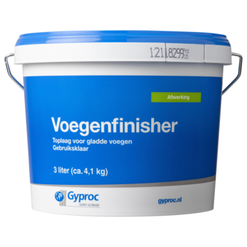 Gyproc voegenfinisher wit t.b.v. gipsplaatvuller 3 liter