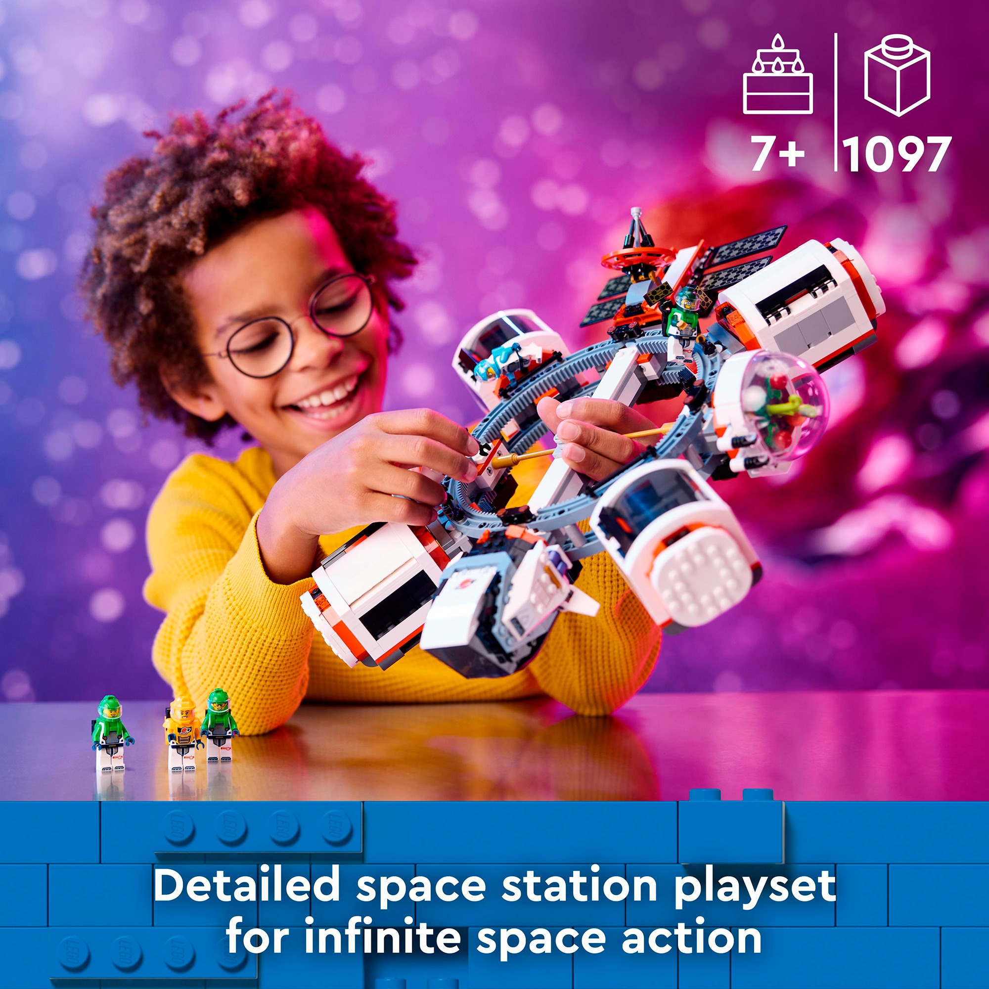 LEGO Konstruktionsspielzeug City Modulare Raumstation