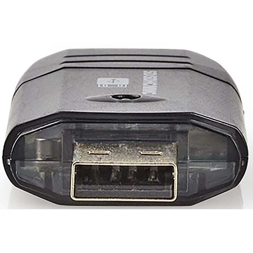 Nedis CRDRU2100BK SD/SDHC/MMC kaartlezer USB