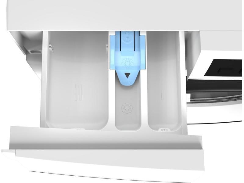 Sharp Waschmaschine ES-NFW612CWB-DE Links Frontlader mit 6 kg Ladekapazität
