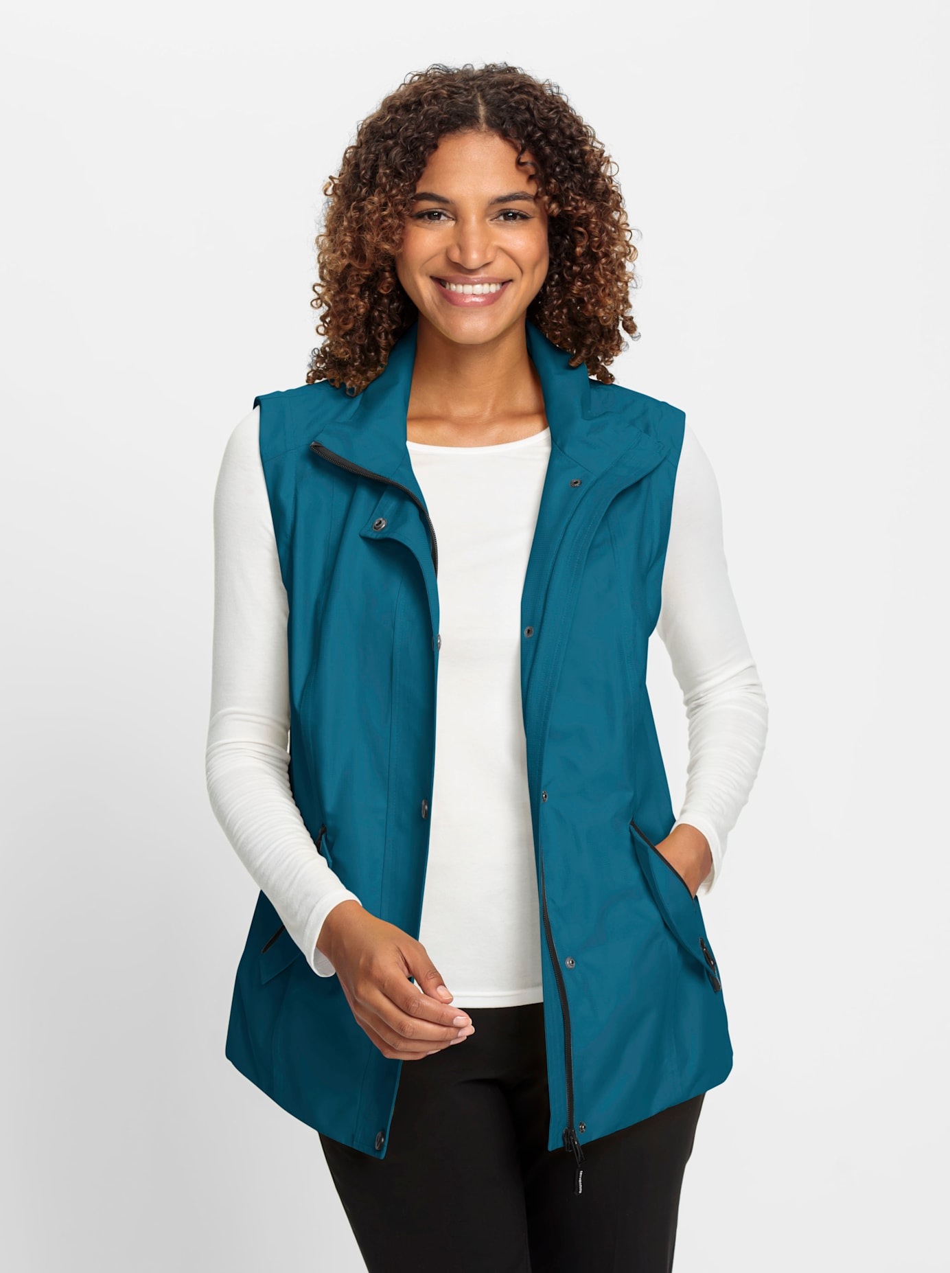 Casual Looks Funktionsjacke mit Kapuze