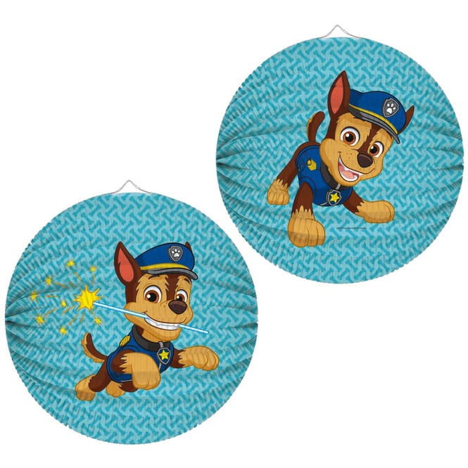 Paw Patrol - Laterne - aus Papier -  Ø = 25 cm - Chase