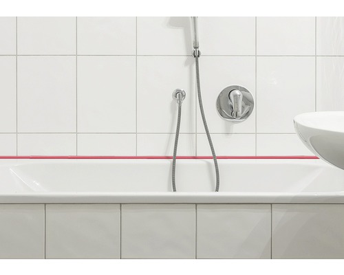 Silco-flex aluminium grijs afdichtingsprofiel, lengte: 4200 mm