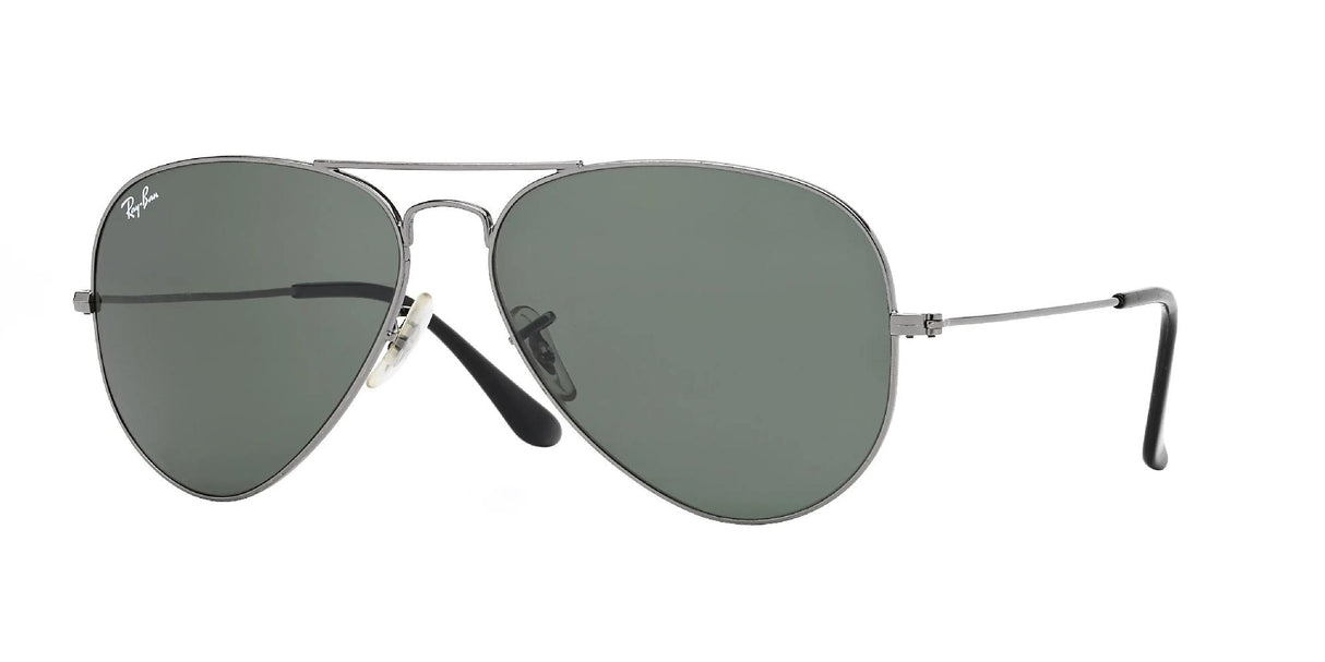 Ray-Ban<br>Aviator Gunmetal - Green