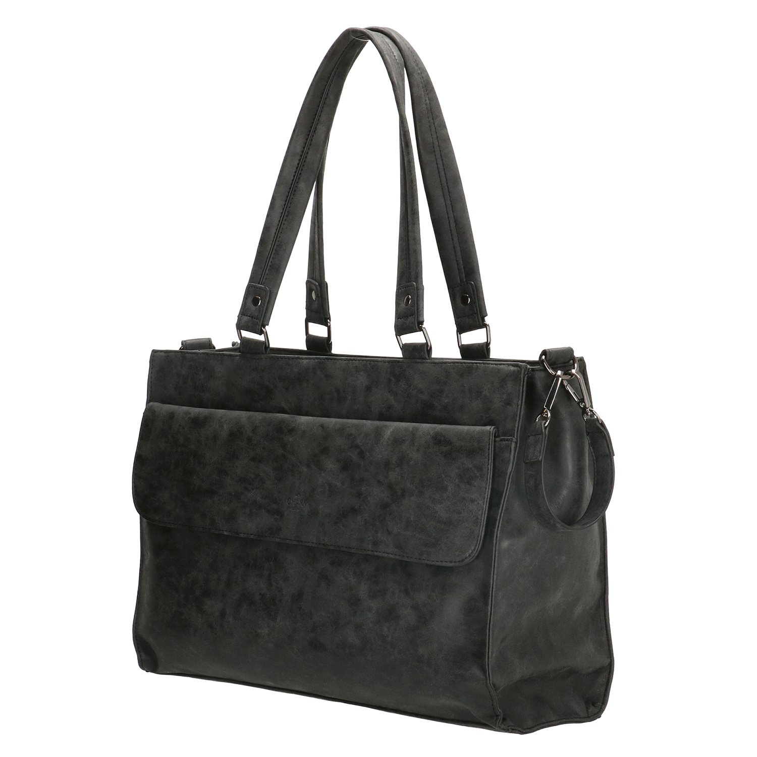 Charm London Bloomsbury Luiertas zwart