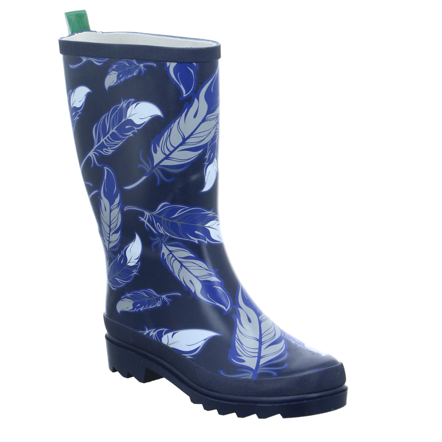 BECK Damen-Gummistiefel Blau Synthetik