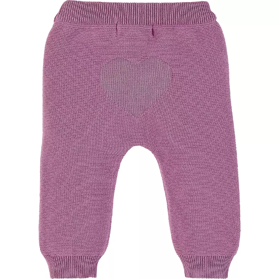 Sterntaler Strick-Hose helllila