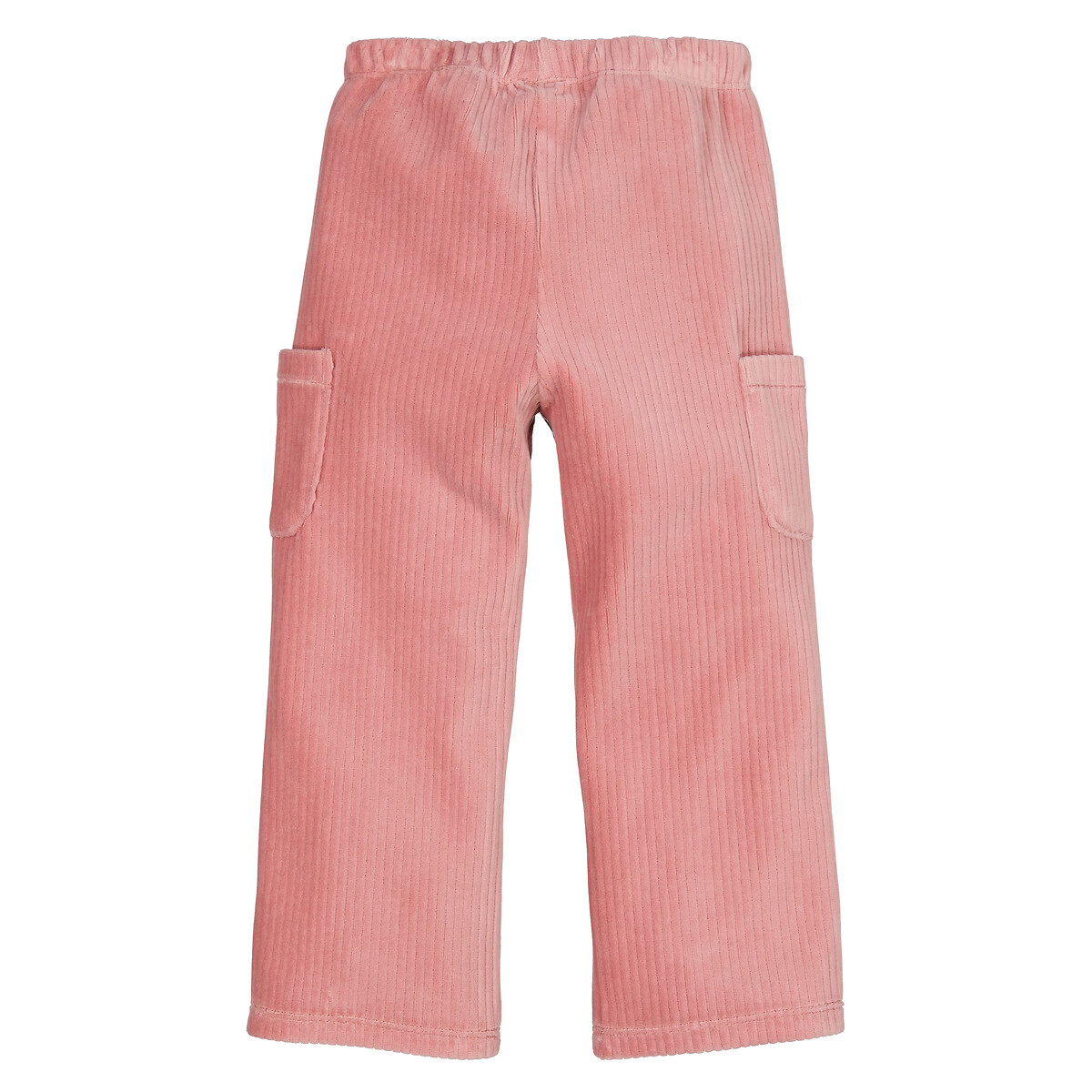 COLEÇÃO LA REDOUTE<br>Calças largas em veludo canelado