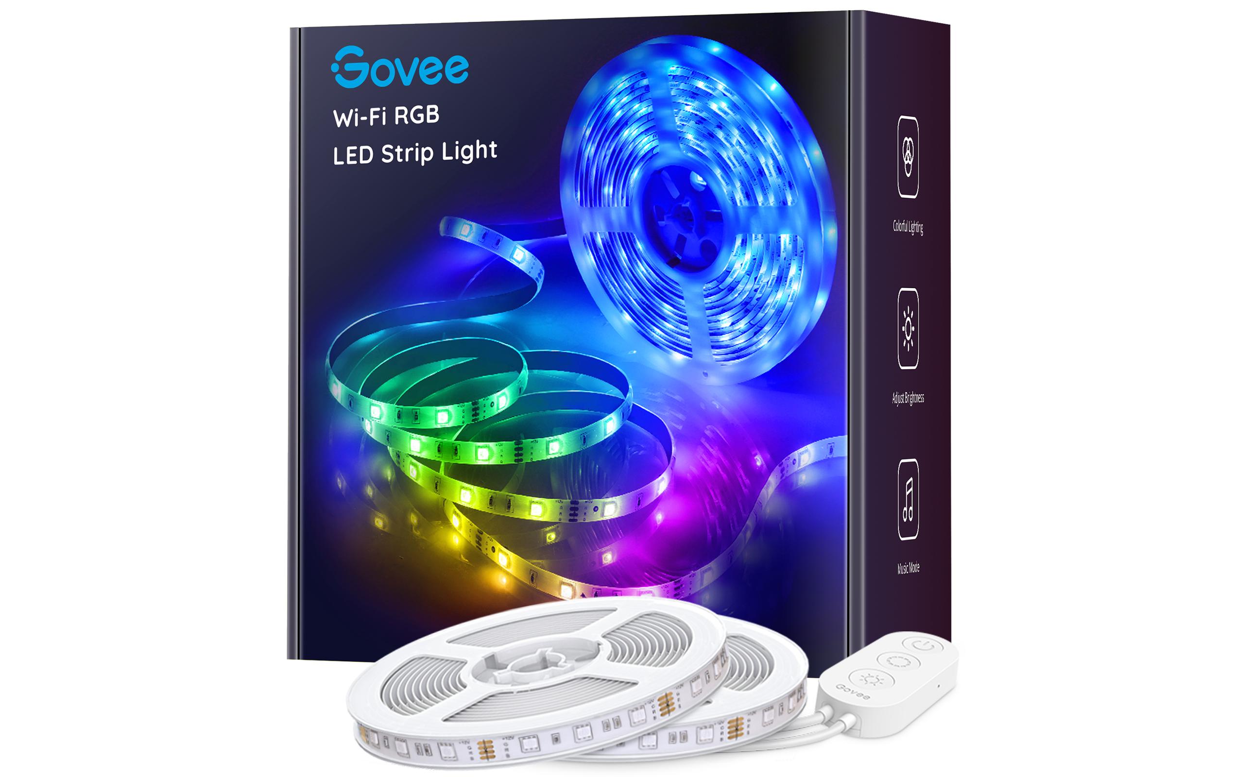 LED Stripe Smart Wi-Fi + Bluetooth, 10 m, RGBLED-Leuchtstreifen