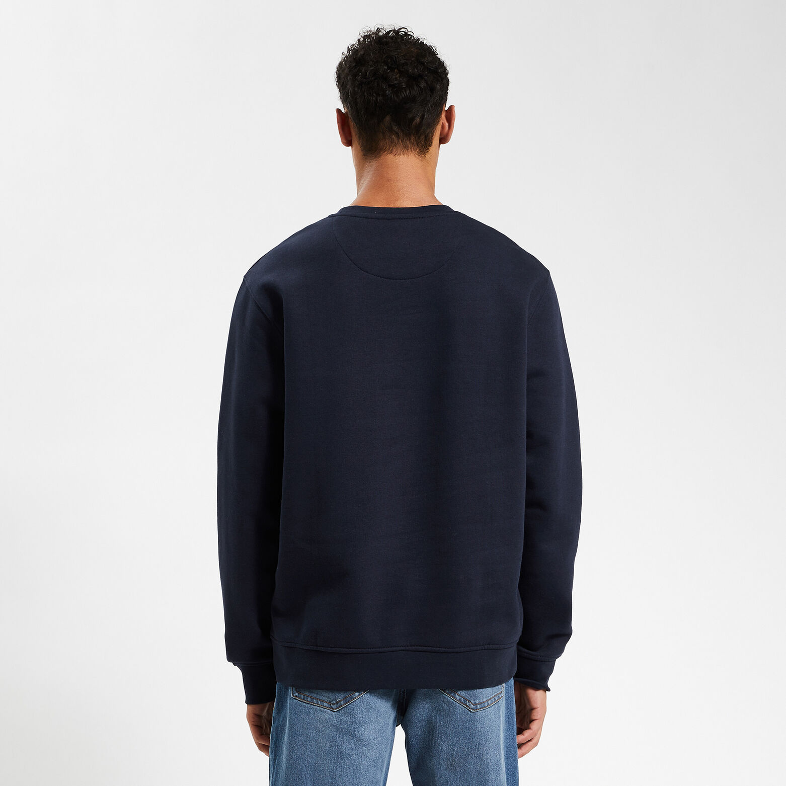 Sweat licence Volkswagen imprimé Bleu foncé