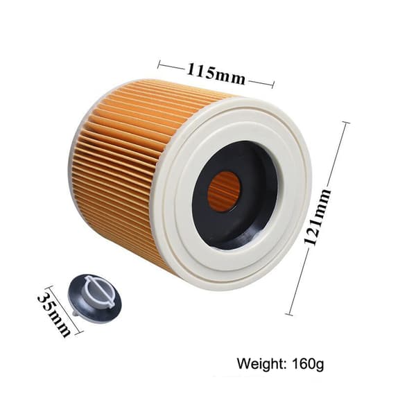 INF HEPA-filter for Kärcher WD2/WD3/MV3/MV2/A2004/A2054/A2204/A2656