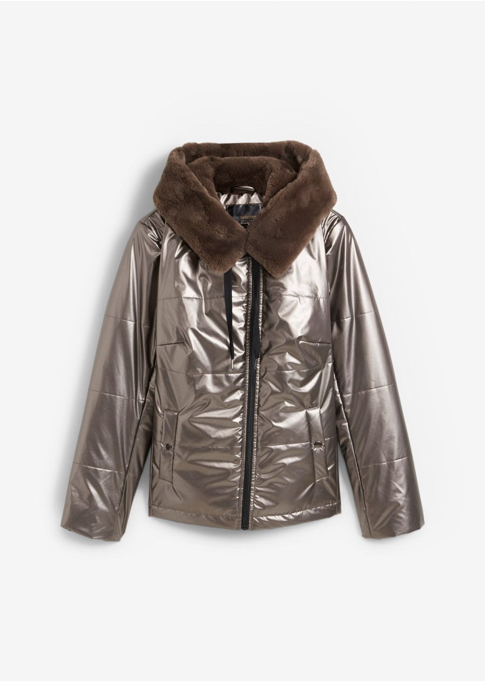 Veste matelassée brillante