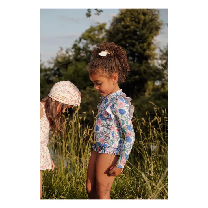 Louise Misha Maillot Anti-UV Aurelie | Bleu