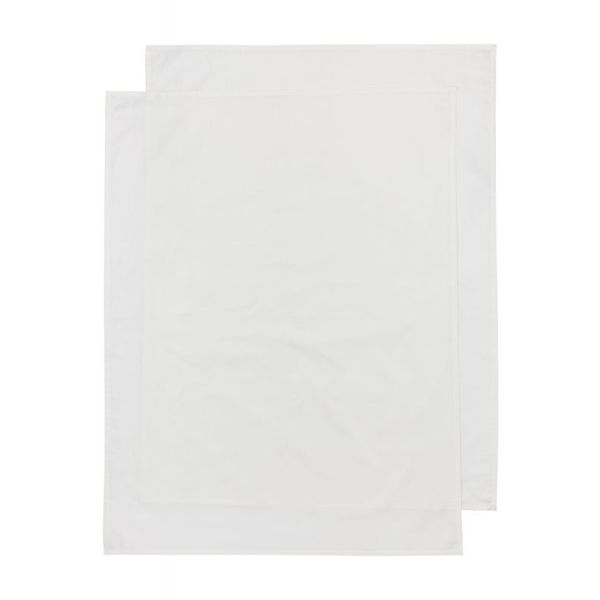 Meyco Ledikantlaken Uni Offwhite 2-Pack 100x150cm