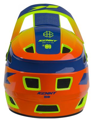 Casque Intégral Kenny Elite Navy Neon Jaune