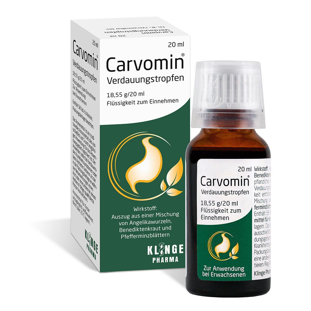 CARVOMIN Verdauungstropfen bei Magen-Darm-Beschwerden
