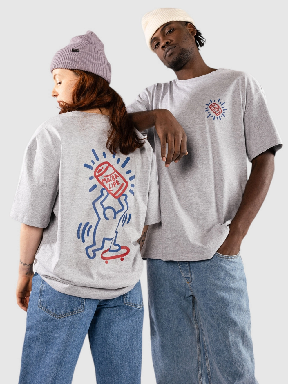 Macba Life Dummy T-Shirt gray
