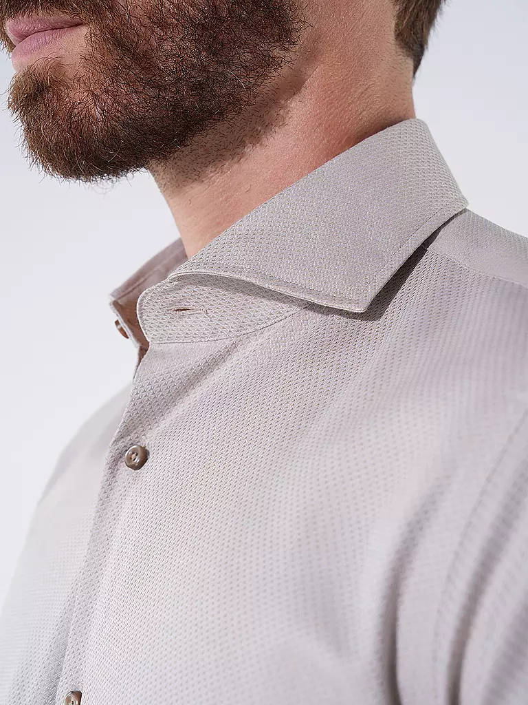 JOOP Hemd Slim Fit beige