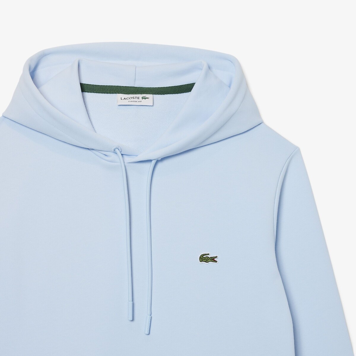 Moletom com capuz de algodão LACOSTE