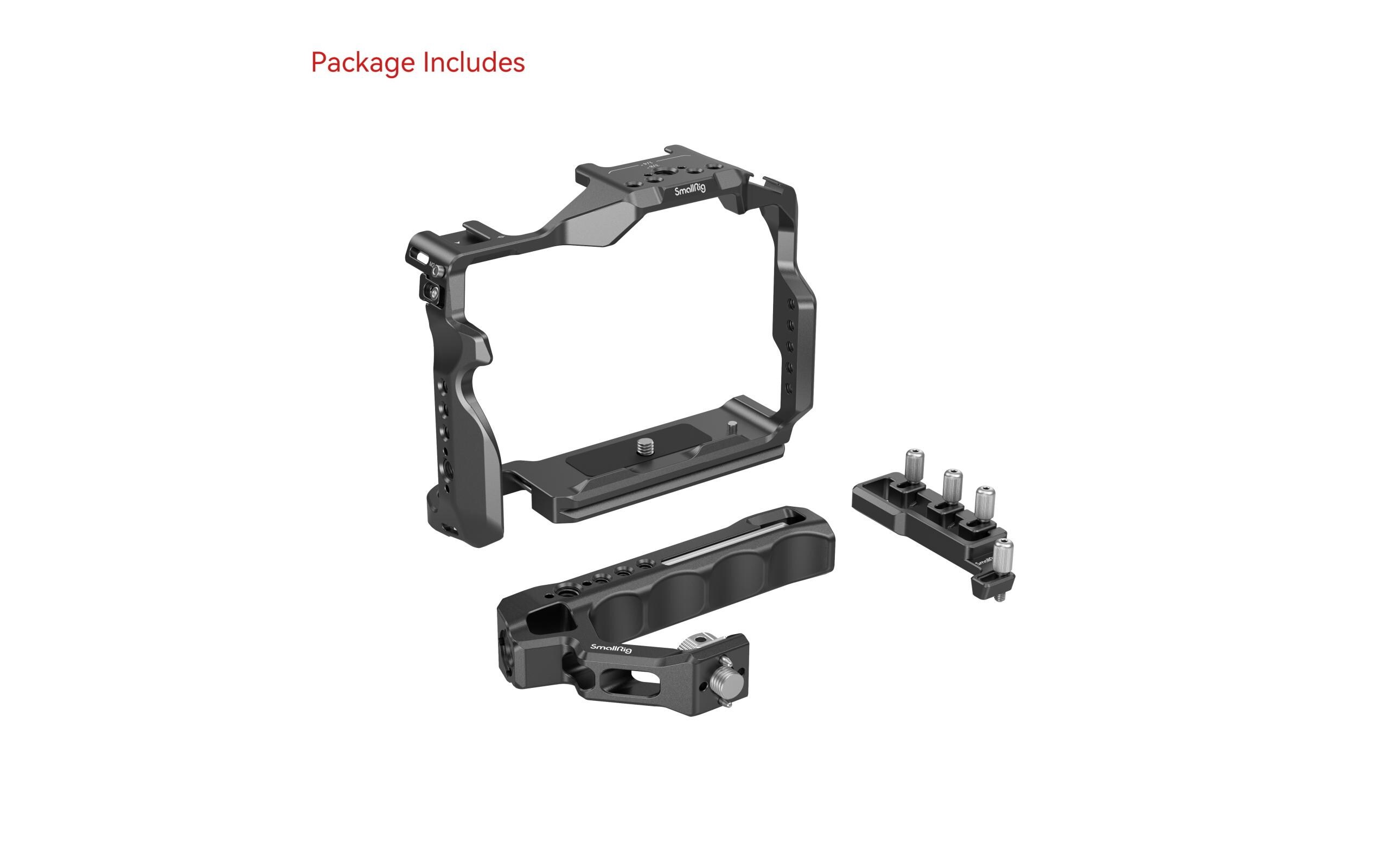 Cage Kit Nikon Z 8<br>Tragbares Handheld-Käfig-Kit zum Schutz der Kamera und zur Befestigung von Zubehör