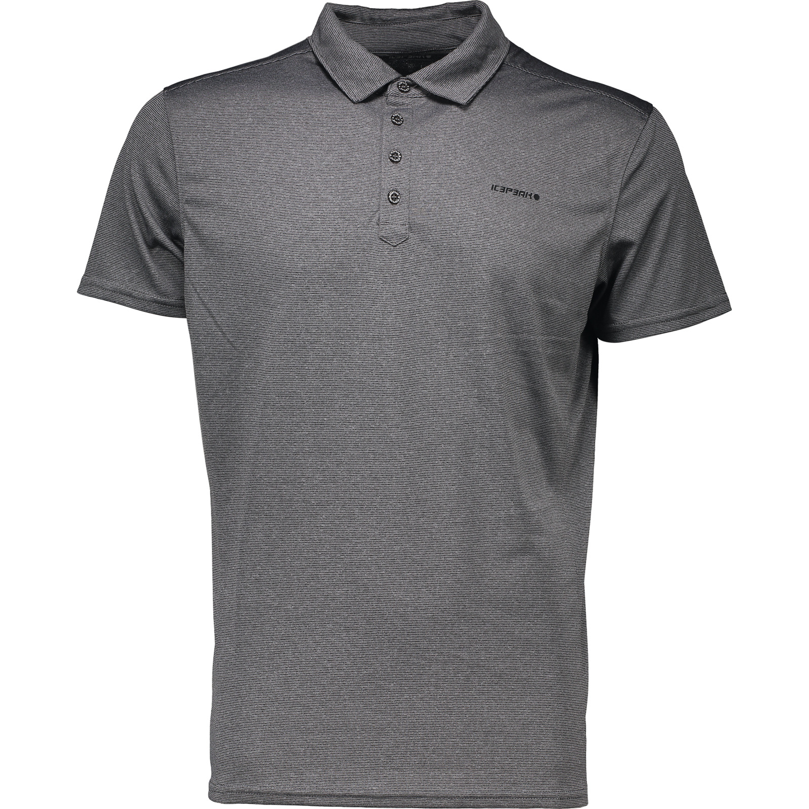 Icepeak Bridgton Polo Hr., hellgrau, M