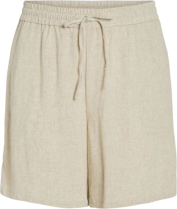 Evoked Vila VIFILIA HW SHORTS/CUR Natural melange