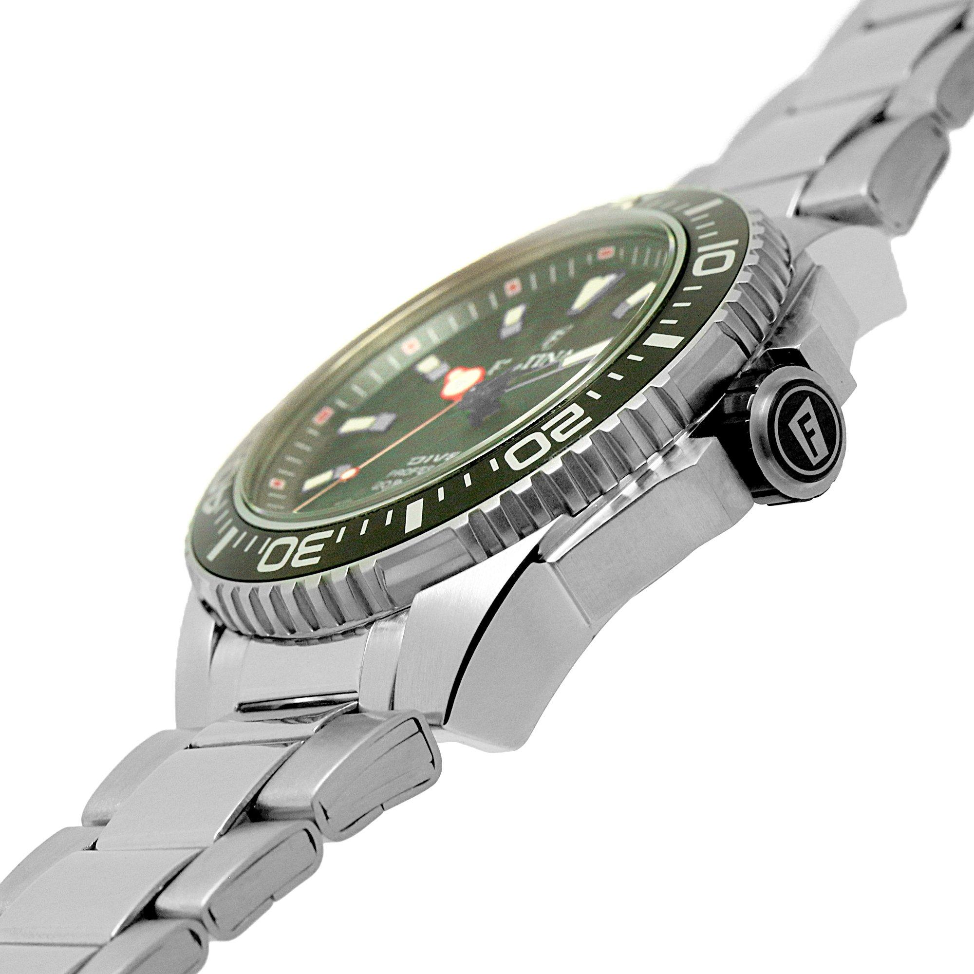 Festina Mens Festina Divers Watch with Steel Bracelet