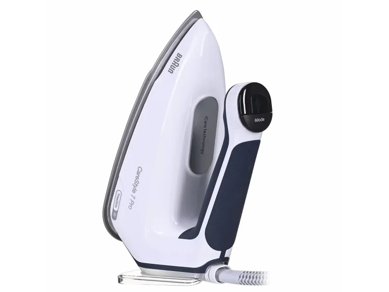 Braun CareStyle 7 Pro IS 7282 BL - Dampstrygejern med automatisk afbrydelse - såleplade: EloxalPlus FreeGlide 3D - 2700 W - blå