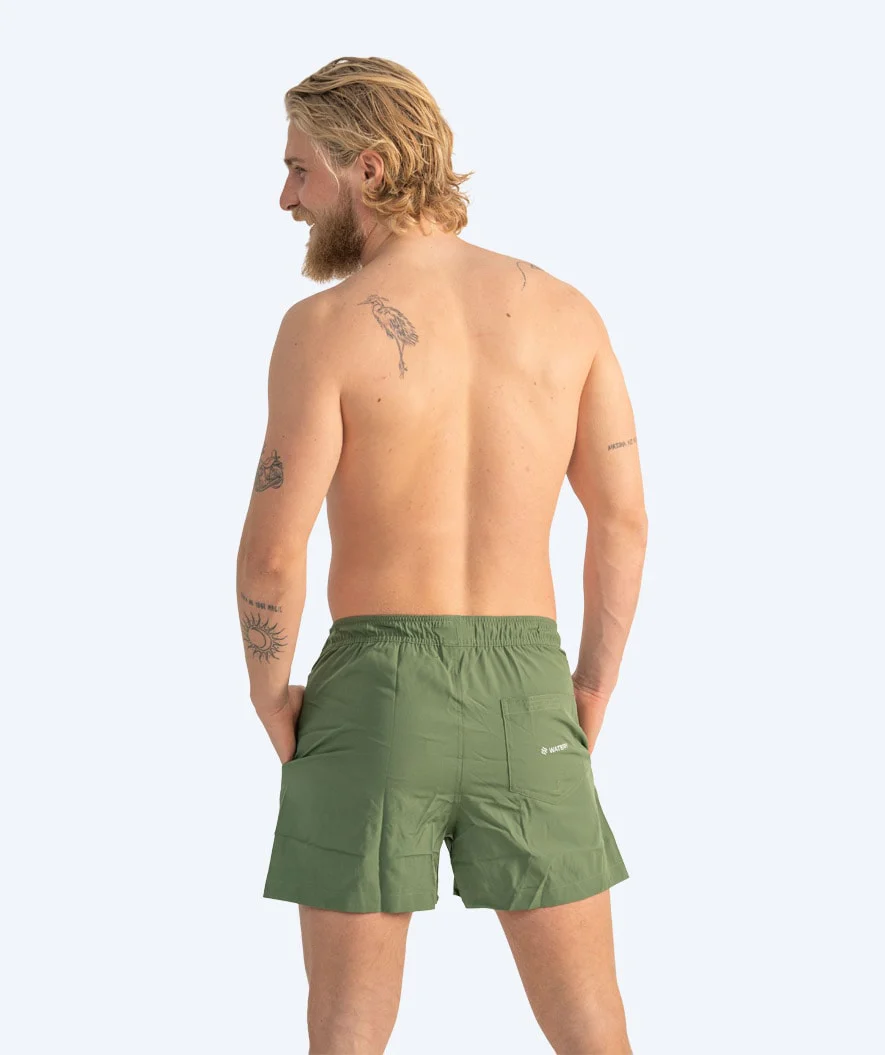 Watery badeshorts til mænd - Signature Eco - Dust Green