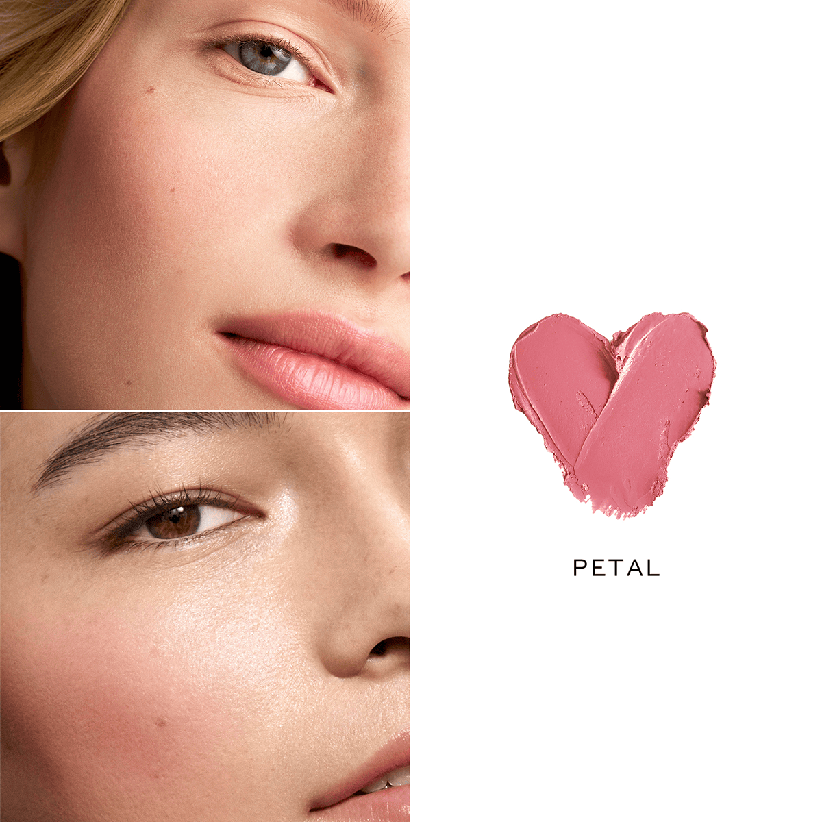 Petite Baby Cheeks Blush Stick Duo Petal & Chouchette